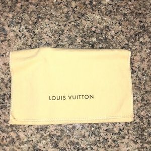 Louis Vuitton Dust bag 6” x 3.5”